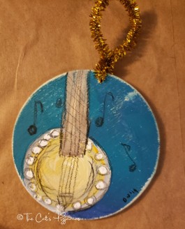 Banjo ornament